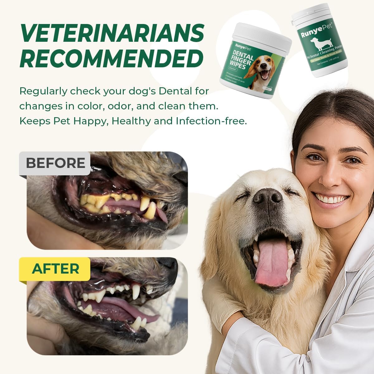 RunyePet® Deep Dental Cleaning Kit for Dogs & Cats