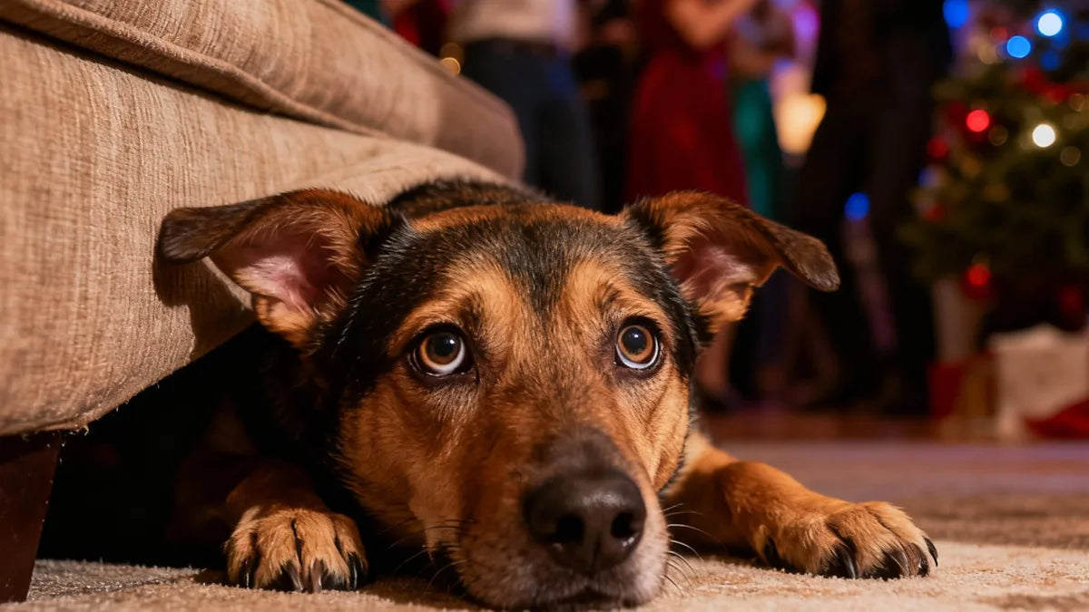 How to Keep Your Dog Calm During Holiday Parties