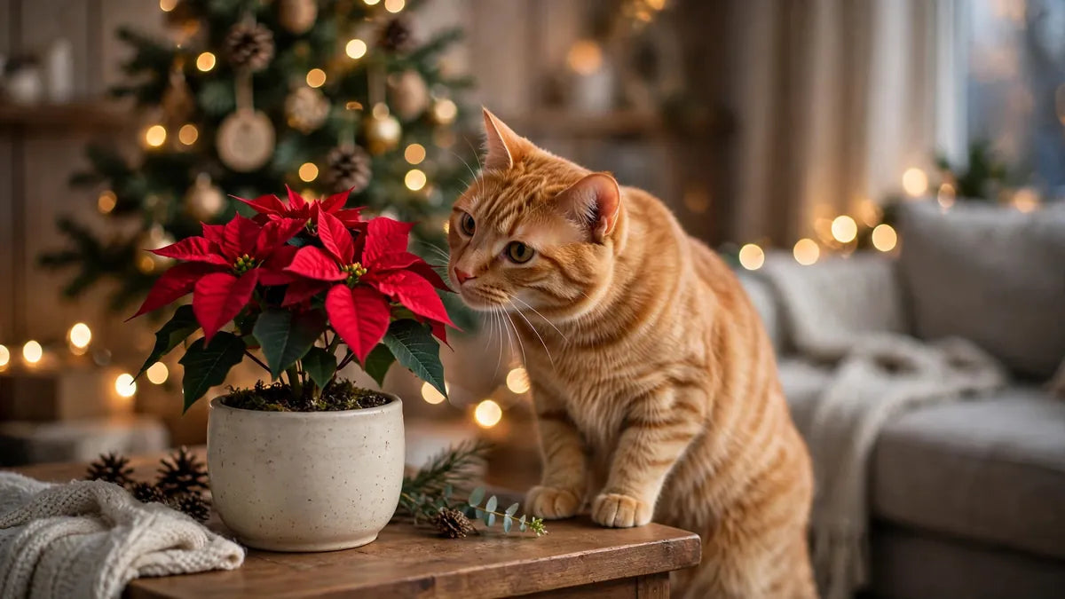 Holiday Plants Toxic to Pets: Poinsettia, Mistletoe & Holly