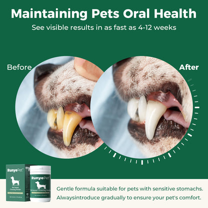 RunyePet® Dog Dental Cleaning Powder