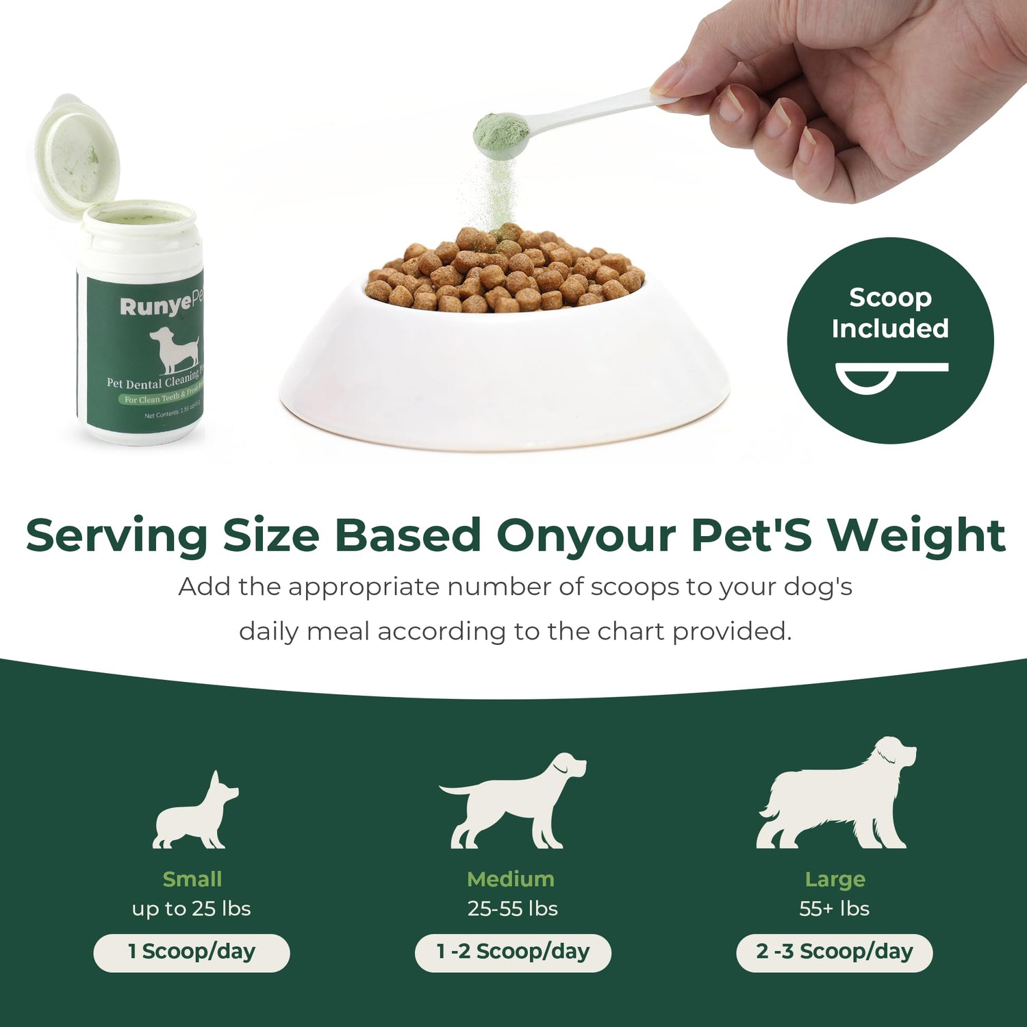 RunyePet® Dog Dental Cleaning Powder