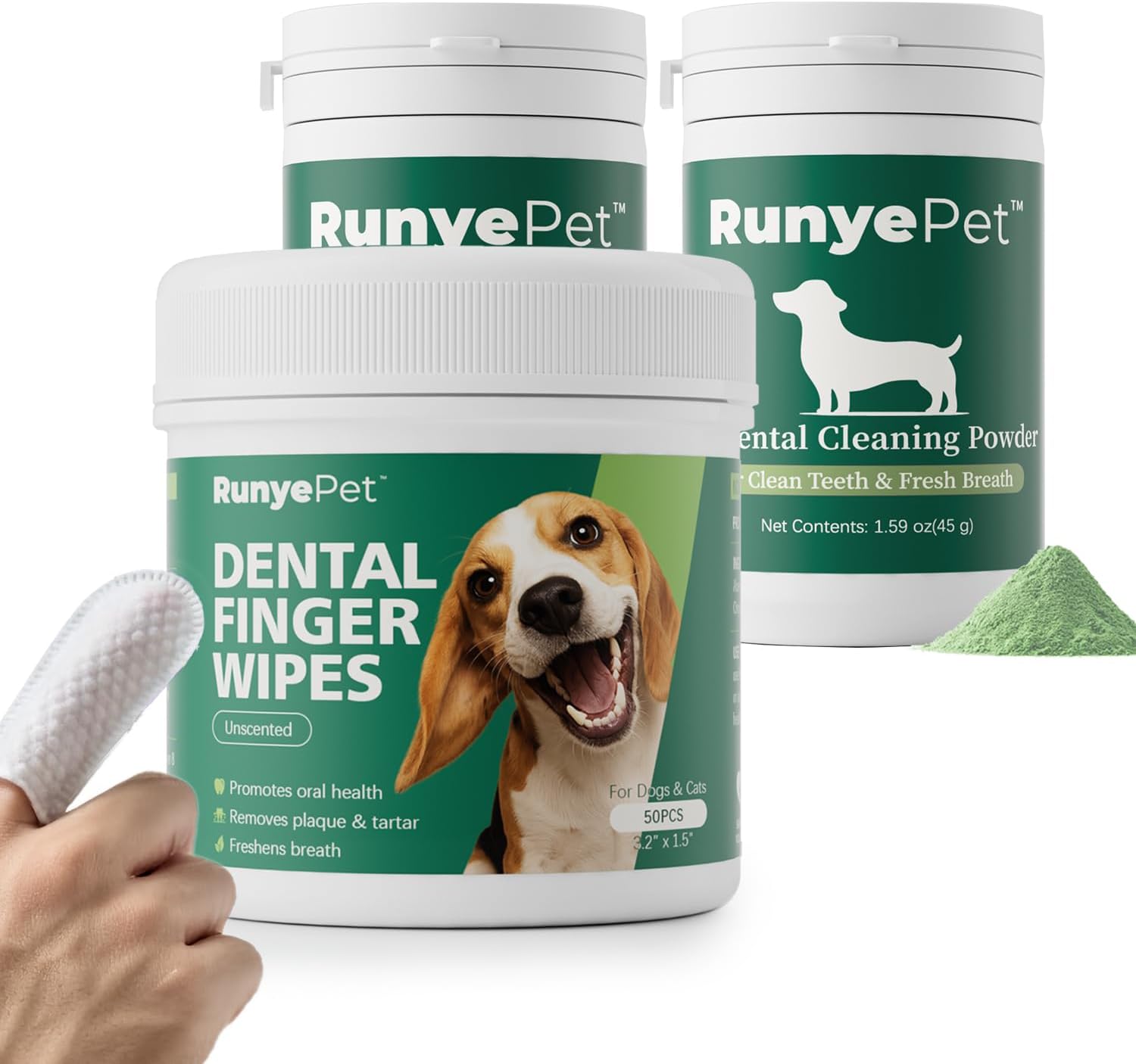 RunyePet® Deep Dental Cleaning Kit for Dogs &amp; Cats